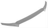 Auto Ventshade Aeroskin Deflectors 622057 Bug Guard, Aeroskin, Acrylic, Chrome, Chevy, Each thumbnail 2