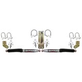 Skyjacker Suspensions - Steering Stabilizers for 2005-2023 F-250 SUPER DUTY, F-350 DUTY 9253 Damper Kit, DUAL STAB KT,SILVER W/BK BO thumbnail 2
