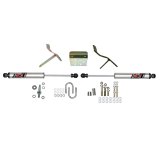 Skyjacker ADX 2.0 Steering Stabilizers for 2003-2008 RAM 2500, 3500 - 2213 Stabilizer, 2.0, Machined Polished, Hard Anodized, Dual, Dodge, Each thumbnail 1