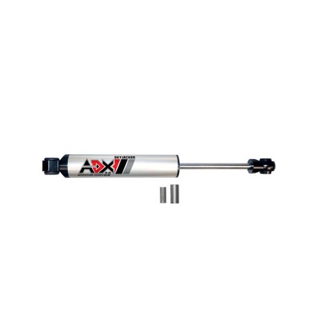 Skyjacker ADX 2.0 Steering Stabilizers for 2020-2024 GLADIATOR, 2018-2024 WRANGLER - 2008 Stabilizer, 2.0, Machined Polished, Hard Anodized, Single, Jeep, Each