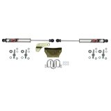 Skyjacker ADX 2.0 Steering Stabilizers 2299 Stabilizer, 2.0, Machined Polished, Hard Anodized, Dual, Ford, Each thumbnail 1