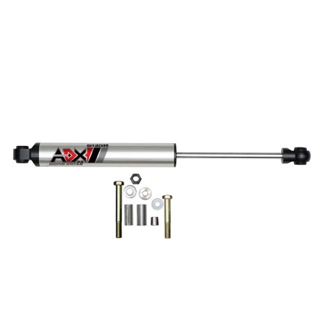 Skyjacker ADX 2.0 Steering Stabilizers for 1994-2002 RAM 3500, 2500, 1994-2010 1500 - 2017 Stabilizer, 2.0, Machined Polished, Hard Anodized, Single, Dodge, Each