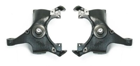 Belltech Front Spindles 2400 Spindles, Ductile Iron, 2 in. Drop, Chevy, GMC, Pickup, Pair thumbnail 3
