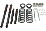 Belltech Lowering Kits with Nitro Drop 2 Shock Absorbers 621ND Kit, 3 in. Front, 3 in. Rear, Chevy, GMC, Pickup, Extended Cab, RWD, Kit thumbnail 2