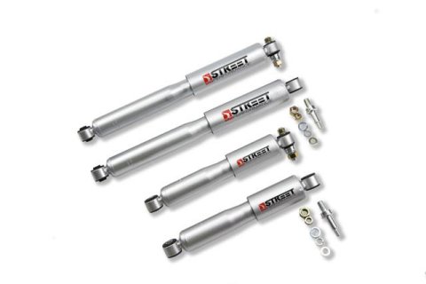Belltech Street Performance Shock Kits 9554 Shocks, Performance, Twin Tube, Gas Charged, Chevy, GMC, Set of 4