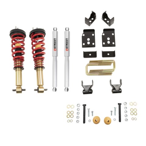 Belltech Lowering Kits 1000SPC Kit, Coilovers, 1-3 in. Front, 5.5 in. Rear, Ford, F-150, Kit