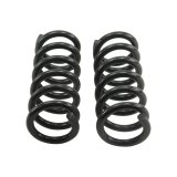 Belltech Lowering Coil Springs 4454 Springs, Front, Silver Powdercoated, Chevy, GMC, Pickup, Pair thumbnail 1
