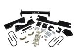 Belltech Rear Flip Kits 6681 Kit, 6.0 in. Drop, Steel, Black Powdercoated, Dodge, Ram 1500, Kit thumbnail 4