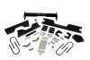 Belltech Rear Flip Kits 6681 Kit, 6.0 in. Drop, Steel, Black Powdercoated, Dodge, Ram 1500, Kit thumbnail 6