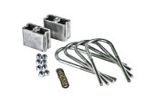 Belltech Rear Block Kits 6210 Lowering Blocks, Rear, 3 in. Thick, Aluminum, Chevy, GMC, Kit thumbnail 3