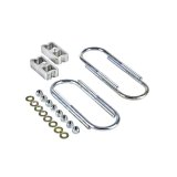 Belltech Rear Block Kits 6010 Lowering Kit, Aluminum, 1.0 in. Thick, Chevy, GMC, Kit thumbnail 1