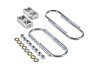 Belltech Rear Block Kits 6010 Lowering Kit, Aluminum, 1.0 in. Thick, Chevy, GMC, Kit thumbnail 6