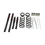 Belltech Lowering Kits with Nitro Drop 2 Shock Absorbers 630ND Kit, in. Front, 3 in. Rear, Chevy, GMC, Pickup, Standard Cab, RWD, Kit thumbnail 2