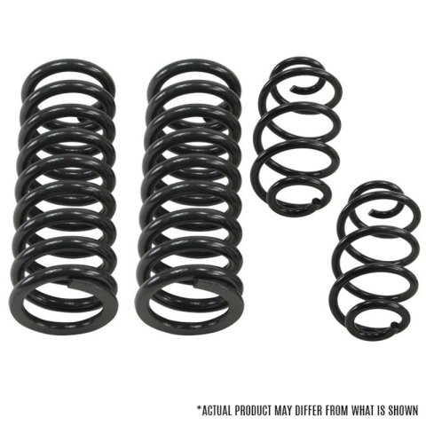 Belltech Muscle Car Coil Springs 5812 Springs, Lowering, Front and Rear, Gunmetal Finish, Ford, Kit thumbnail 2