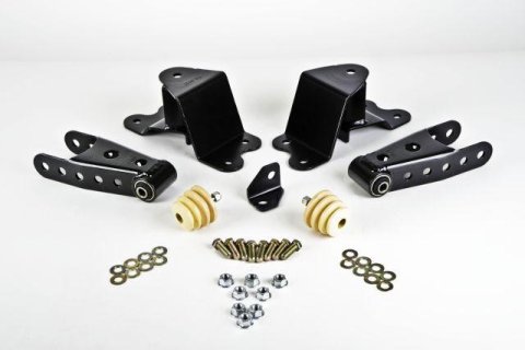Belltech Rear Shackle Kits 6500 Shackles and Hangers, 4 in. Drop, 2.5 in. Wide Spring, Chevy, GMC, Pickup, Kit thumbnail 2