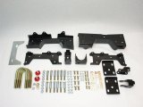 Belltech Rear Flip Kits 6616 Kit, 6 in. Drop, Steel, Black Powdercoated, Chevy, GMC, Pickup, Kit thumbnail 1