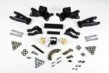 Belltech Rear Shackle Kits 6907 Spring Shackles, 4.00 in. Drop, Chevy, GMC, Kit thumbnail 1