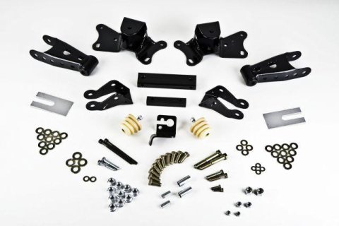 Belltech Rear Shackle Kits 6907 Spring Shackles, 4.00 in. Drop, Chevy, GMC, Kit