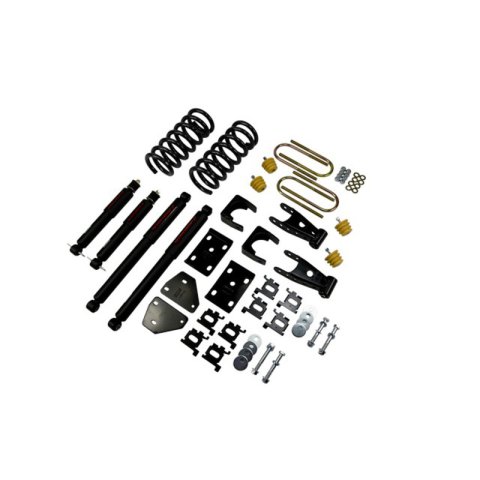 Belltech Lowering Kits with Nitro Drop 2 Shock Absorbers 812ND Kit, in. Front, 5 in. Rear, Dodge, Pickup, RWD, Kit thumbnail 1