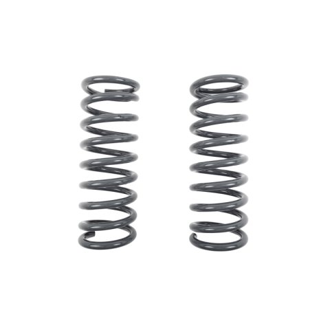 Belltech Muscle Car Coil Springs 5146 Lowering Springs, Front, Silver Powdercoated, Ford, Mercury, 1.0 in. Drop, Pair