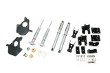 Belltech Lowering Kits with Street Performance Shock Absorbers 641SP Suspension Kit, Spindles/Flip Kit, 2 in, Front, 4 in. Rear, Chevy, GMC, Kit thumbnail 2