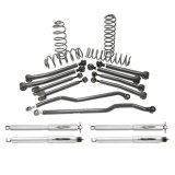 Belltech Lift Kits 153201TP Suspension Kit, Coil Spring/Coil Spring, 4 in. Lift, Jeep, Wrangler, JK, Kit thumbnail 1