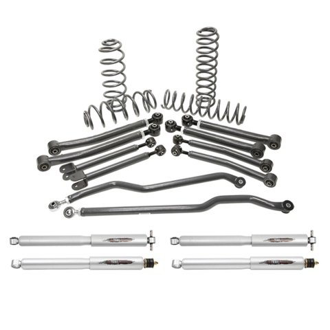 Belltech Lift Kits 153201TP Suspension Kit, Coil Spring/Coil Spring, 4 in. Lift, Jeep, Wrangler, JK, Kit