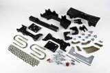 Belltech Rear Flip Kits 6612 Kit, 6 in. Drop, Steel, Black Powdercoated, Chevy, GMC, Pickup, Kit thumbnail 2