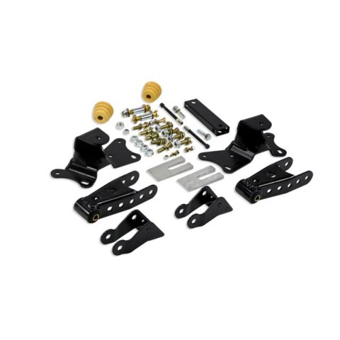 Belltech Rear Shackle Kits 6905 Kit, 4 in. Lowered Ride Height, 4 in. Spring Width, Chevy, GMC, Kit