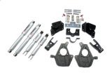 Belltech Lowering Kits with Street Performance Shock Absorbers 947SP Suspension Kit, Spindles, Shackle/Hanger, Shocks, Hardware, Chevy, GMC, Kit thumbnail 1