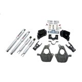 Belltech Lowering Kits with Street Performance Shock Absorbers 947SP Suspension Kit, Spindles, Shackle/Hanger, Shocks, Hardware, Chevy, GMC, Kit thumbnail 2