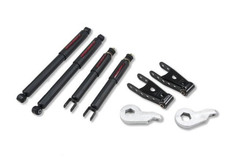 Belltech Lowering Kits with Nitro Drop 2 Shock Absorbers 677ND Suspension Kit, Front Torsion Keys, Rear Shackles, Shocks, in. Front/Rear Drop, Chevrolet, GMC, Kit thumbnail 2