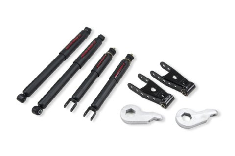 Belltech Lowering Kits with Nitro Drop 2 Shock Absorbers 677ND Suspension Kit, Front Torsion Keys, Rear Shackles, Shocks, in. Front/Rear Drop, Chevrolet, GMC, Kit thumbnail 4