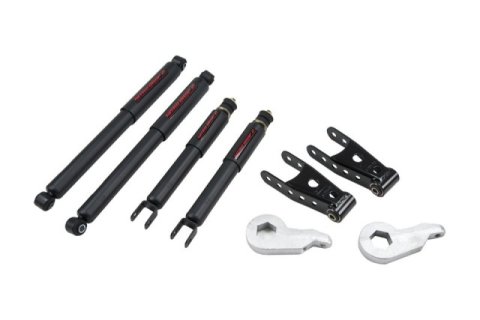 Belltech Lowering Kits with Nitro Drop 2 Shock Absorbers 677ND Suspension Kit, Front Torsion Keys, Rear Shackles, Shocks, in. Front/Rear Drop, Chevrolet, GMC, Kit thumbnail 5