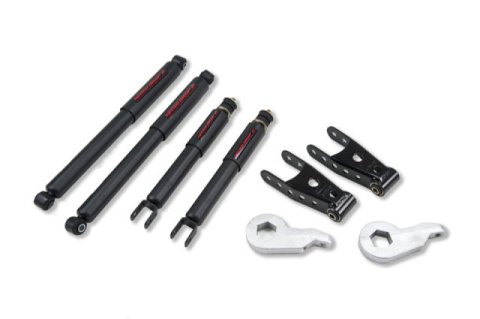 Belltech Lowering Kits with Nitro Drop 2 Shock Absorbers 677ND Suspension Kit, Front Torsion Keys, Rear Shackles, Shocks, in. Front/Rear Drop, Chevrolet, GMC, Kit thumbnail 6