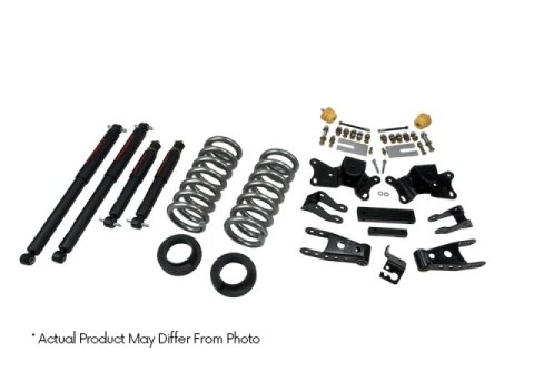 Belltech Lowering Kits with Nitro Drop 2 Shock Absorbers 677ND Suspension Kit, Front Torsion Keys, Rear Shackles, Shocks, in. Front/Rear Drop, Chevrolet, GMC, Kit thumbnail 9