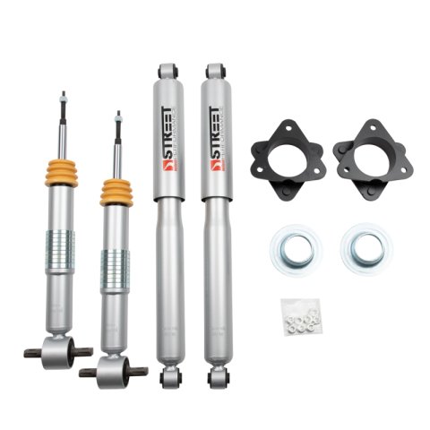 Belltech Leveling Kits for 2007-2018 SIERRA 1500, SILVERADO 2007 1500 CLASSIC - 1024SP Suspension Kit, Front, Spacers, Shocks, Chevy, GMC, Kit