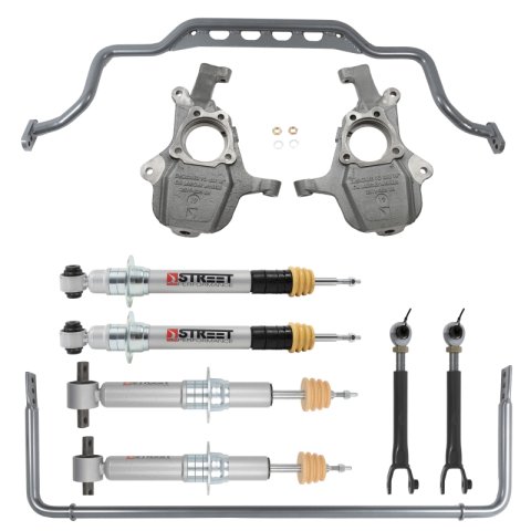Belltech Lowering Kits 1104SPS Kit, Struts, 2-3.5 in. Front, 1-3.5 in. Rear, Chevy, GMC, Kit