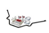 Belltech Anti-Sway Bars 5554 Sway Bar, Gunmetal, Steel, Rear, 3/4 in. Diameter, Dodge, Mitsubishi, Kit thumbnail 5