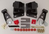 Belltech Rear Shackle Kits 6415 Shackles and Hangers, 4 in. Drop, 2.5 in. Wide Spring, Ford, Kit thumbnail 2
