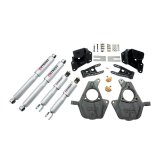 Belltech Lowering Kits with Street Performance Shock Absorbers 946SP Suspension Kit, Absorbers, Chevy, GMC, Kit thumbnail 1