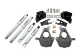 Belltech Lowering Kits with Street Performance Shock Absorbers 946SP Suspension Kit, Absorbers, Chevy, GMC, Kit thumbnail 4