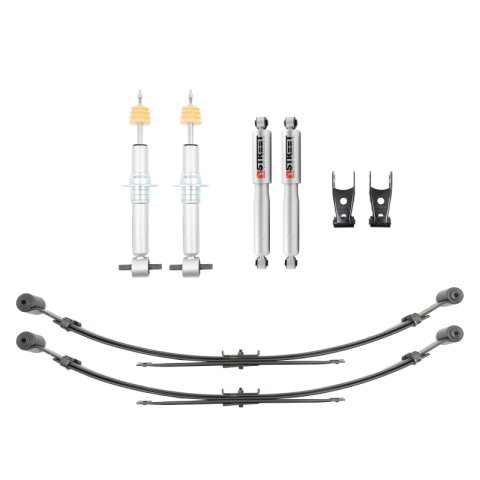Belltech Suspension Lowering Kits 350344SP Kit 2019+ Chevrolet Silverado/Sierra 1500 2&4WD (All Cabs) 0 to 4" F/ 4" R W/ SP Shocks thumbnail 2