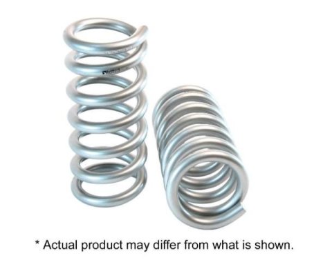 Belltech Lowering Coil Springs 4500 Springs, Front, Silver Powdercoated, Chevy, GMC, Pair thumbnail 4