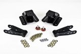 Belltech Rear Shackle Kits 6580 Kit, 4 in. Lowered Ride Height, 2.5 in. Spring Width, Dodge, Pickup, Kit thumbnail 1