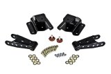 Belltech Rear Shackle Kits 6580 Kit, 4 in. Lowered Ride Height, 2.5 in. Spring Width, Dodge, Pickup, Kit thumbnail 4