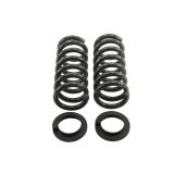 Belltech Pro Coil Lowering Spring Kits 23405 Springs, Front, Silver Powdercoated, Chevy, GMC, Pickup, RWD, Pair thumbnail 1