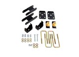 Belltech Rear Flip Kits 6545 Kit, Rear, 4.0 in. Drop, Steel, Black Powdercoated, Chevy, GMC, Kit thumbnail 2