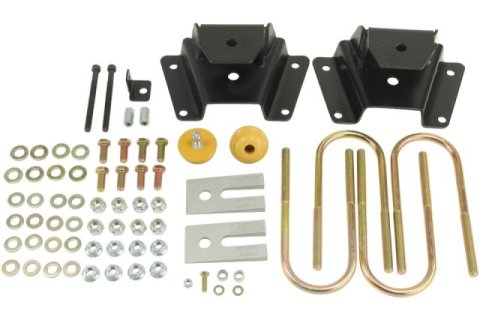Belltech Hanger Kits 6418 Shackles, 2.0 in. Drop, 2.5 in. Wide Spring, Ford, Standard Cab/Short Bed, Kit thumbnail 3