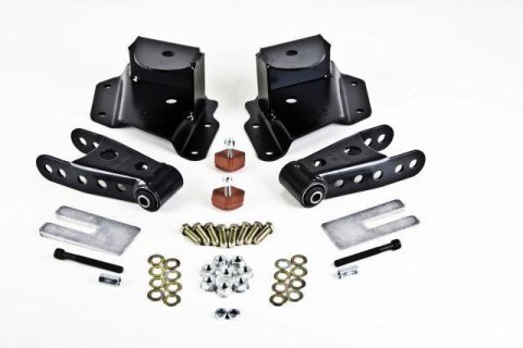 Belltech Hanger Kits 6418 Shackles, 2.0 in. Drop, 2.5 in. Wide Spring, Ford, Standard Cab/Short Bed, Kit thumbnail 4